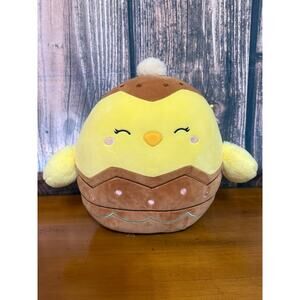 Squishmallows Aimee Easter Chick in Chocolate Egg‎ Plush Toy Small 2023 16”